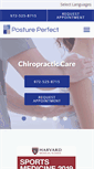 Mobile Screenshot of postureperfectwellnesscenter.com